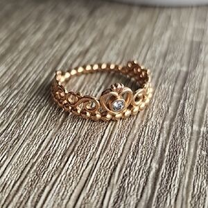 Elegant Gold-Tone Women's Ring